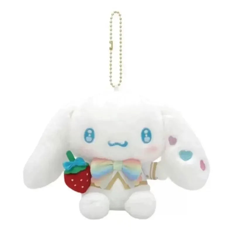 Kawaii Cartoon Bear Plush Keychain