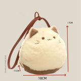 Adorable Fluffy Kitten Plush Purse – Kawaii Cat Crossbody Bag