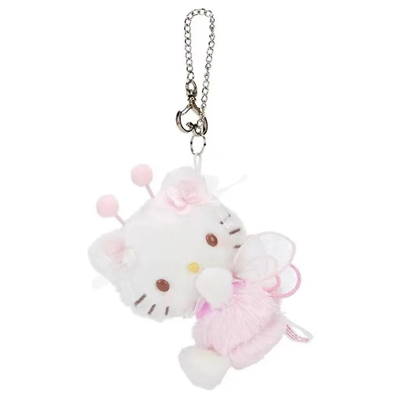 Kawaii Cartoon Bear Plush Keychain
