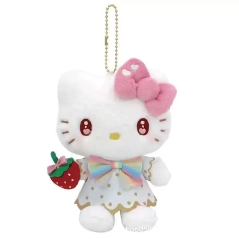 Kawaii Cartoon Bear Plush Keychain