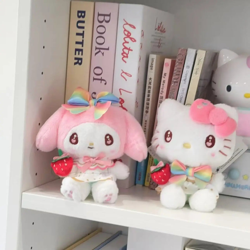 Kawaii Cartoon Bear Plush Keychain