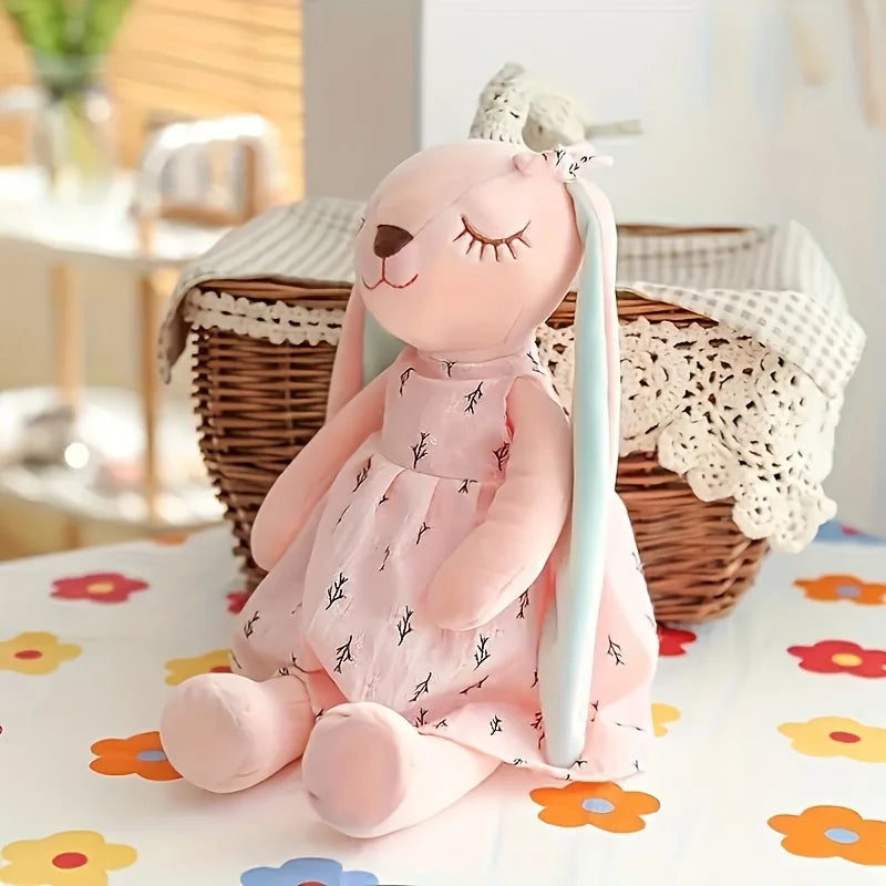 Sweet Floral Bunny Plushie