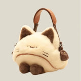 Adorable Fluffy Kitten Plush Purse – Kawaii Cat Crossbody Bag