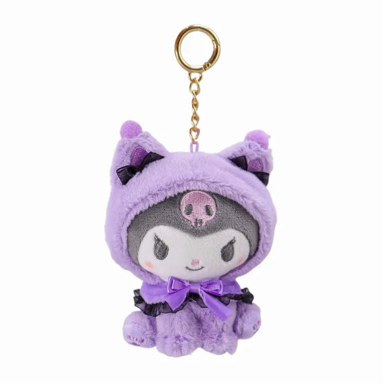 Kawaii Cartoon Bear Plush Keychain
