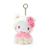 Kawaii Cartoon Bear Plush Keychain