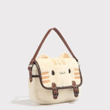 Adorable Fluffy Kitten Plush Purse – Kawaii Cat Crossbody Bag