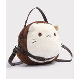Adorable Fluffy Kitten Plush Purse – Kawaii Cat Crossbody Bag