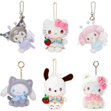 Kawaii Cartoon Bear Plush Keychain